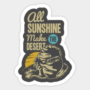 Make the Desert Sticker